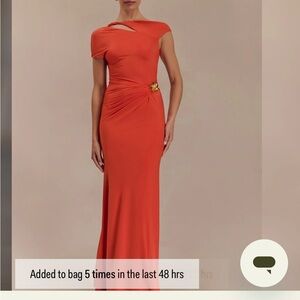 Meshki Kaida Slinky Maxi Dress With Hardware